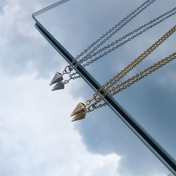 pendant necklaces copper alloy tapered necklace simple multicolor hip-hop rock jewelry accessories collares de moda 2021, Silver
pendant necklaces copper alloy tapered necklace simple multicolor hip-hop rock jewelry accessories collares de moda 2021, Silver