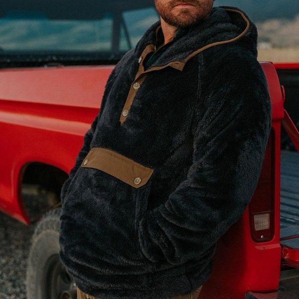 men's hoodies & sweatshirts winter casual long sleeved hoodie mens plush hooded streetwear autumn warm fashion fleece for men, Black
men's hoodies & sweatshirts winter casual long sleeved hoodie mens plush hooded streetwear autumn warm fashion fleece for men, Black