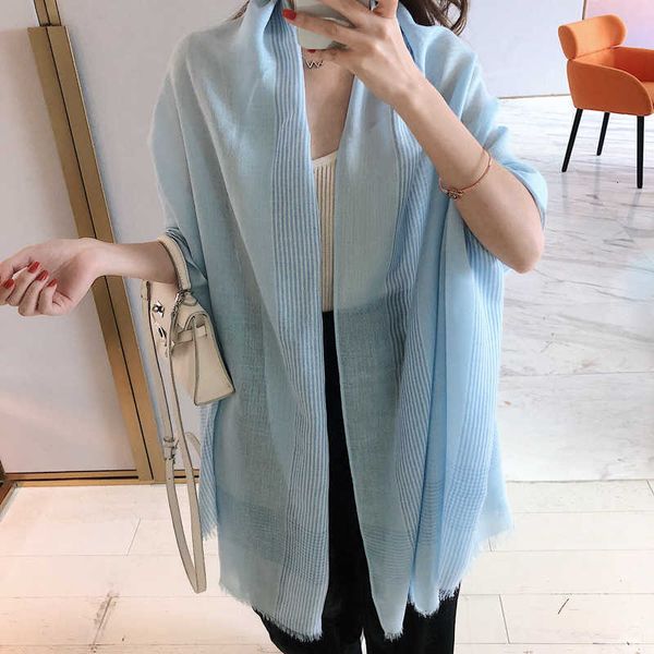 spring sunscreen women's cotton linen strip fine grain imitation silk korean version ins air conditioning scarf bib shawl, Blue;gray
spring sunscreen women's cotton linen strip fine grain imitation silk korean version ins air conditioning scarf bib shawl, Blue;gray