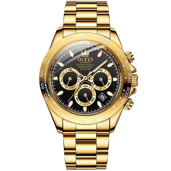 wristwatches classic men mechanical fashion automatic gold watch black dial original waterproof watches for, Slivery;brown
wristwatches classic men mechanical fashion automatic gold watch black dial original waterproof watches for, Slivery;brown
