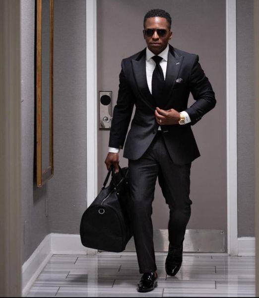 men's suits & blazers black men spring 2 pieces classic suit sets casual business jacket+pants autumn wedding party set, White;black
men's suits & blazers black men spring 2 pieces classic suit sets casual business jacket+pants autumn wedding party set, White;black