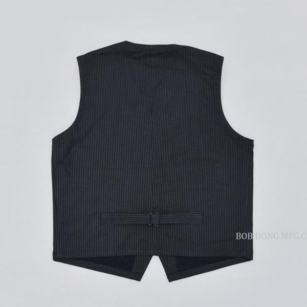 men's vests dong vintage bob striped work vest retro suit waistcoat cotton buckle back, Black;white
men's vests dong vintage bob striped work vest retro suit waistcoat cotton buckle back, Black;white