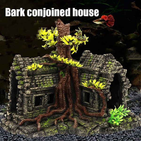 exquisite resin imitation wooden root house ruins aquarium ornament fish tank decoration accessories-37 decorations
exquisite resin imitation wooden root house ruins aquarium ornament fish tank decoration accessories-37 decorations