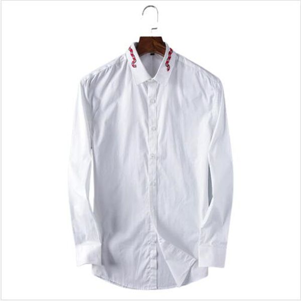 2022 famous designer men's fashion casual business shirt social cocktail brand most fashionable slimming clothes in spring and summer #, White;black
2022 famous designer men's fashion casual business shirt social cocktail brand most fashionable slimming clothes in spring and summer #, White;black