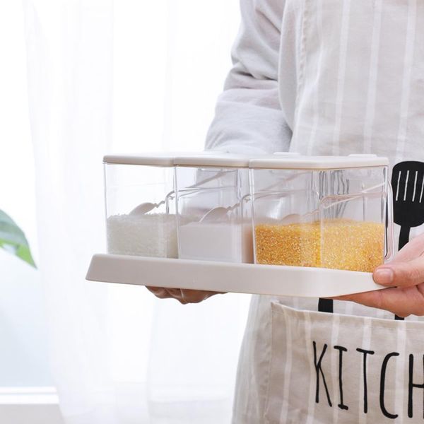 storage bottles & jars set of 3 ceramic seasoning rack spice pots bowls with spoon porcelain box and cover - container condiment
storage bottles & jars set of 3 ceramic seasoning rack spice pots bowls with spoon porcelain box and cover - container condiment