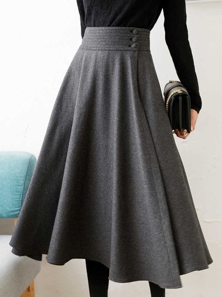skirts large swing wool a line of bushy and versatile on the knee medium length skirt high winter waist cu7u, Black
skirts large swing wool a line of bushy and versatile on the knee medium length skirt high winter waist cu7u, Black