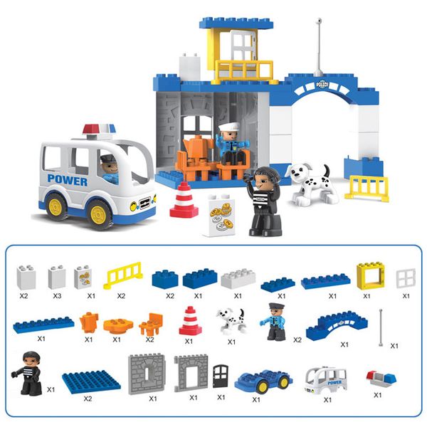 Diy Police Station Police Office Big Size City Policeman Figures Block Bricks Toys Christmas Gifts
Diy Police Station Police Office Big Size City Policeman Figures Block Bricks Toys Christmas Gifts