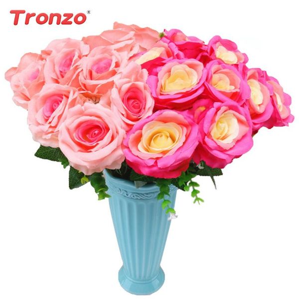decorative flowers & wreaths tronzo 10 heads big artificial rose flower bouquet 45cm wedding home wall decorations fake gifts for women
decorative flowers & wreaths tronzo 10 heads big artificial rose flower bouquet 45cm wedding home wall decorations fake gifts for women
