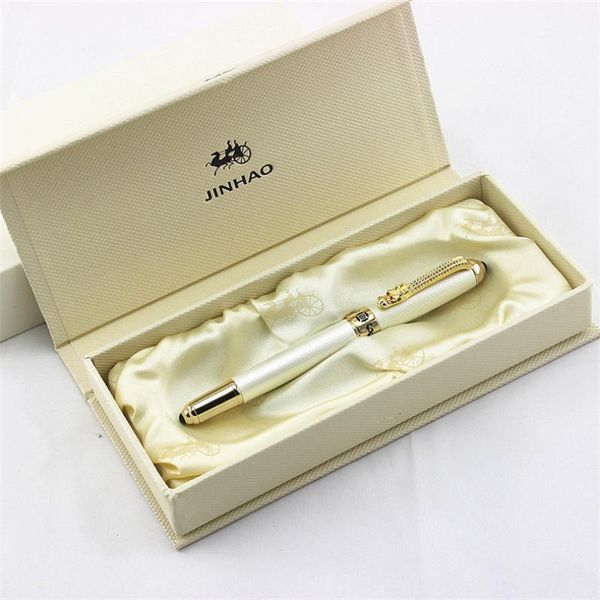 gel pens jinhao luxurious rollerball pen with ink refill, classic style dragon clip white writing signature business office supplies
gel pens jinhao luxurious rollerball pen with ink refill, classic style dragon clip white writing signature business office supplies