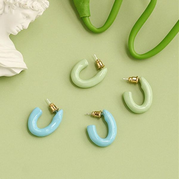 stud 2021 ins fashion green blue cute simple irregualr round metal earrings for women ear jewelry accessories, Golden;silver
stud 2021 ins fashion green blue cute simple irregualr round metal earrings for women ear jewelry accessories, Golden;silver