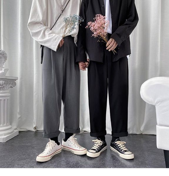 men harajuku korean fashions harem pants 2021 mens streetwear khaki wide leg male vintage casua joggers 5xl men's, Black
men harajuku korean fashions harem pants 2021 mens streetwear khaki wide leg male vintage casua joggers 5xl men's, Black