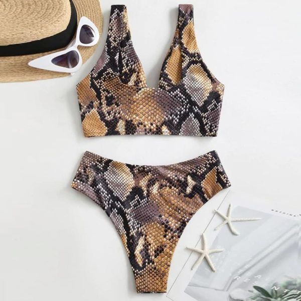 women's swimwear micro bikini 2021 women snakeskin print set two piece swimsuit female bathing suit bañadores mujer, White;black
women's swimwear micro bikini 2021 women snakeskin print set two piece swimsuit female bathing suit bañadores mujer, White;black