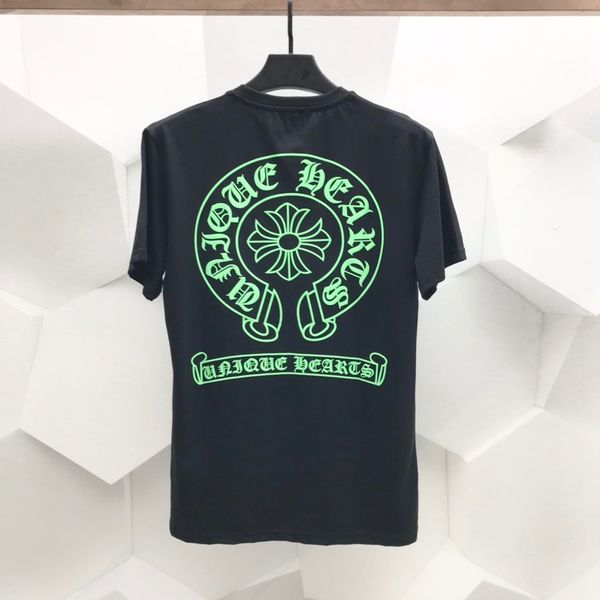 21 summer fashion brand ch kro fluorescent green sanskrit letter cross print crew neck short sleeve t-shirt ve, White;black
21 summer fashion brand ch kro fluorescent green sanskrit letter cross print crew neck short sleeve t-shirt ve, White;black