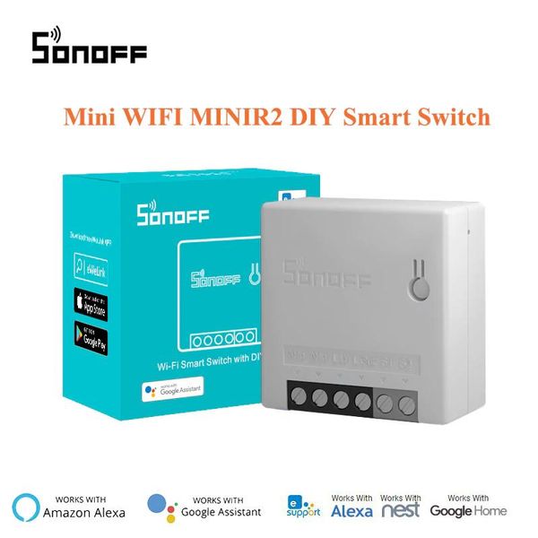 smart home control sonoff minir2 wireless wifi diy mini switch timer support ewelink app remote alexa google voice
smart home control sonoff minir2 wireless wifi diy mini switch timer support ewelink app remote alexa google voice
