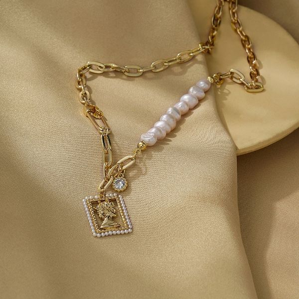 70% off luxury jewelry temperament network like personality pendant fashion new natural shaped pearl asymmetric metal necklace, Silver
70% off luxury jewelry temperament network like personality pendant fashion new natural shaped pearl asymmetric metal necklace, Silver