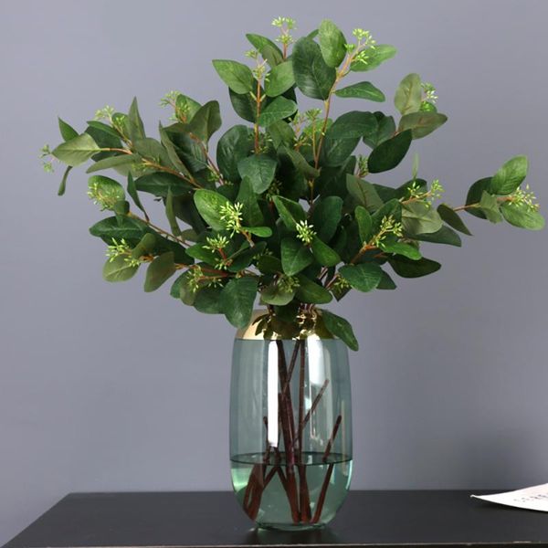 decorative flowers & wreaths 1pc 85cm artificial eucalyptus leaves branch silk plants home decor diy garland wedding decoration
decorative flowers & wreaths 1pc 85cm artificial eucalyptus leaves branch silk plants home decor diy garland wedding decoration