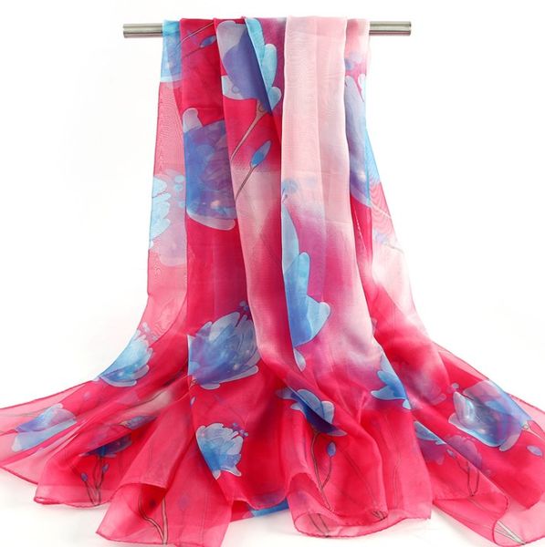 summer sunscreen shawl scarves women's long gradient chiffon travel beach towel, Blue;gray
summer sunscreen shawl scarves women's long gradient chiffon travel beach towel, Blue;gray