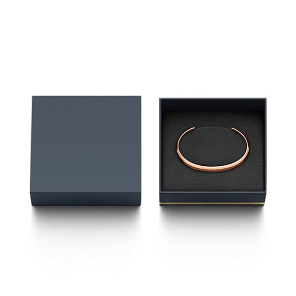 fashion simple wristband cuff women's bracelet 16cm/17cm open adjustment designer bracelets silver rosegold with gift box 71120a, White
fashion simple wristband cuff women's bracelet 16cm/17cm open adjustment designer bracelets silver rosegold with gift box 71120a, White