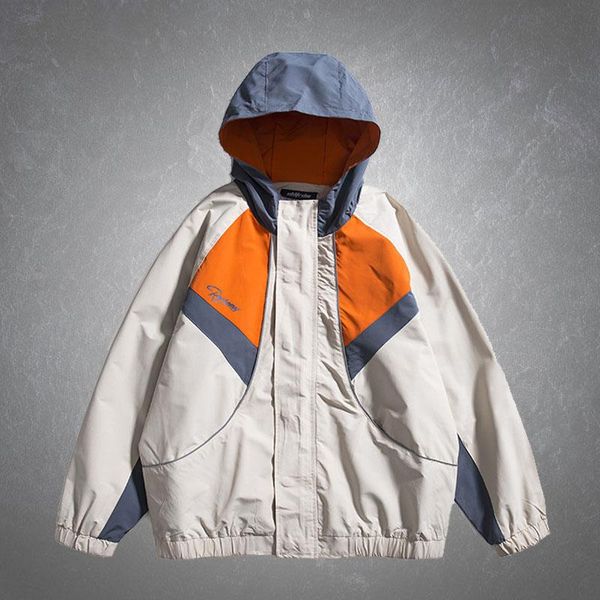 men's jackets hip hop streetwear hooded harajuku patchwork spliced color college style casual oversize loose couples jacket, Black;brown
men's jackets hip hop streetwear hooded harajuku patchwork spliced color college style casual oversize loose couples jacket, Black;brown