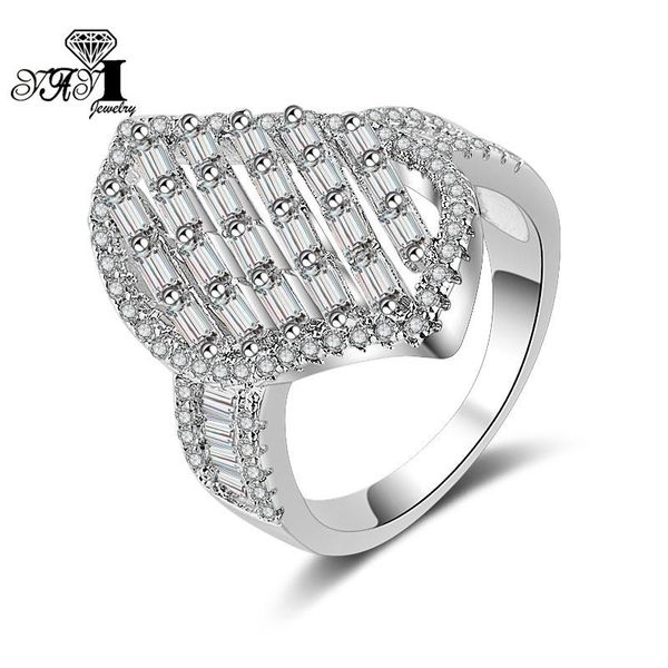 wedding rings yayi jewelry fashion princess cut 7.7 ct white zircon silver color engagement heart party gifts 1155, Slivery;golden
wedding rings yayi jewelry fashion princess cut 7.7 ct white zircon silver color engagement heart party gifts 1155, Slivery;golden