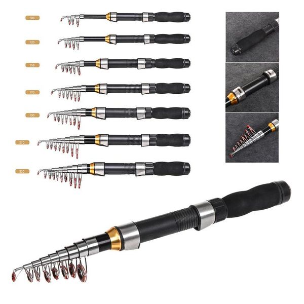 1m to 2.3m outdoor portable glass mini sea fishing rod spinning pole travel boat rock rods
1m to 2.3m outdoor portable glass mini sea fishing rod spinning pole travel boat rock rods
