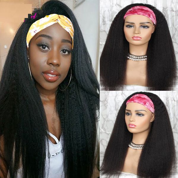 costume accessories kinky straight full wig synthetic hair with headband wigs for black women 20-28"inch long natural yaki straight hair, Silver
costume accessories kinky straight full wig synthetic hair with headband wigs for black women 20-28"inch long natural yaki straight hair, Silver