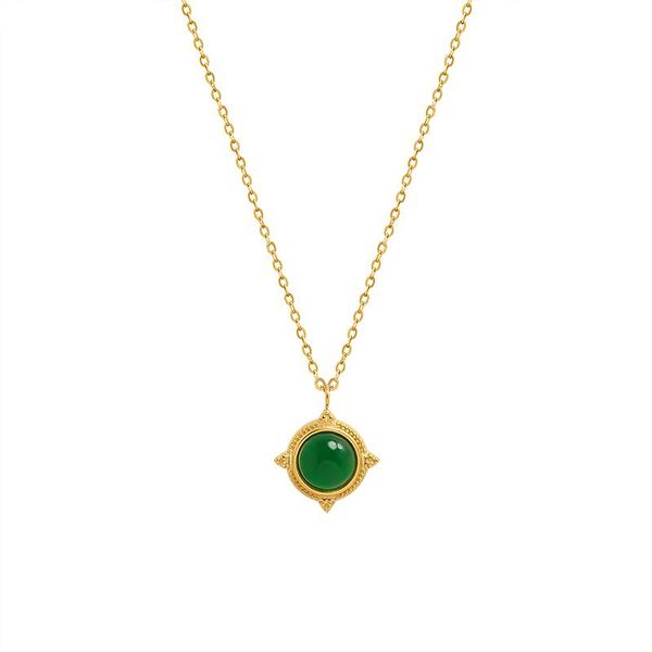 pendant necklaces rhysong jewelry green onyx round luster black white opal oval vintage stainless steel fashion chocker necklace for women, Silver
pendant necklaces rhysong jewelry green onyx round luster black white opal oval vintage stainless steel fashion chocker necklace for women, Silver