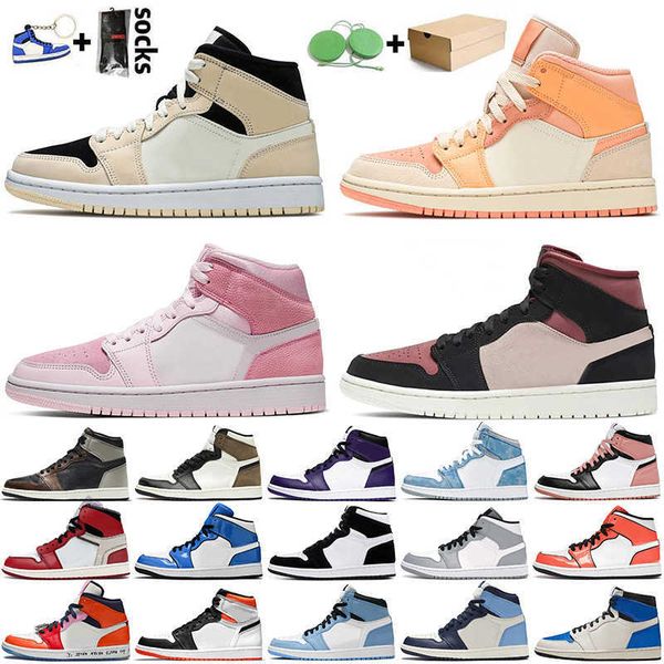 jumpman 1 1s mid basketball shoes with box women men barely apricot orange digital pink canyon rust trainers sports sneakers hyper royal 
jumpman 1 1s mid basketball shoes with box women men barely apricot orange digital pink canyon rust trainers sports sneakers hyper royal