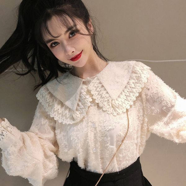 shirt french sweet long sleeve bottoming women blouses doll collar tassel 2021 spring casual korean ladies blusas 5si7, White
shirt french sweet long sleeve bottoming women blouses doll collar tassel 2021 spring casual korean ladies blusas 5si7, White