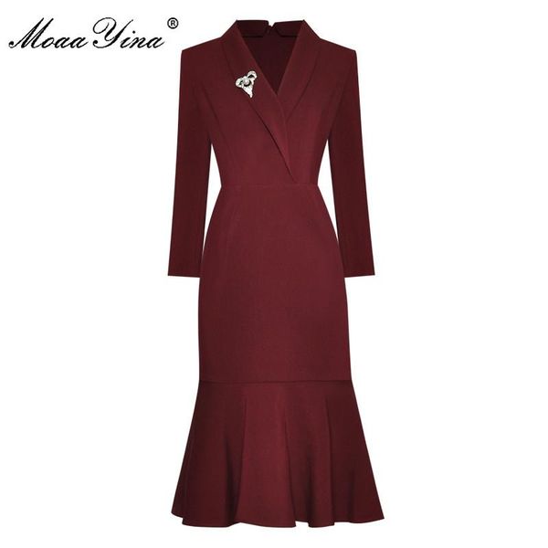 casual dresses moaayina fashion designer dress spring autumn women's long sleeve package buttocks mermaid, Black;gray
casual dresses moaayina fashion designer dress spring autumn women's long sleeve package buttocks mermaid, Black;gray