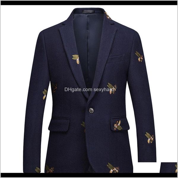 suits & clothing apparel drop delivery 2021 mens bee embroidery blazer slim fit wedding prom blazers t wool for men stylish suit jacket jaf2, White;black
suits & clothing apparel drop delivery 2021 mens bee embroidery blazer slim fit wedding prom blazers t wool for men stylish suit jacket jaf2, White;black
