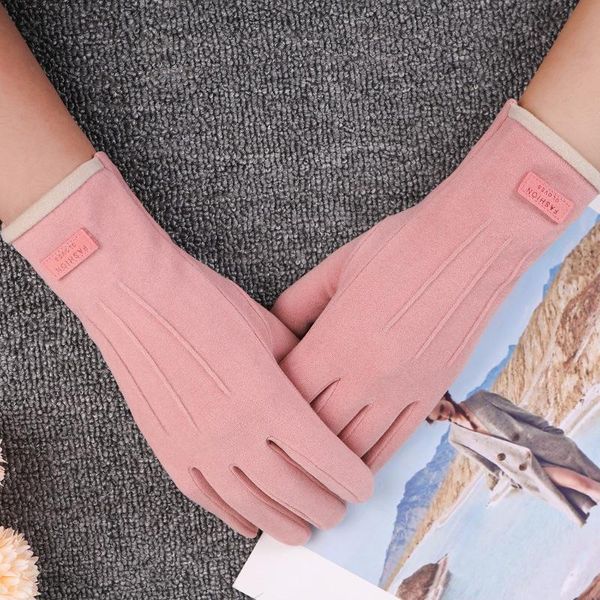 sports gloves velvet touch screen gloves, bicycle imitation wool to keep warm in the spring and autumn winter sport bike, Black
sports gloves velvet touch screen gloves, bicycle imitation wool to keep warm in the spring and autumn winter sport bike, Black