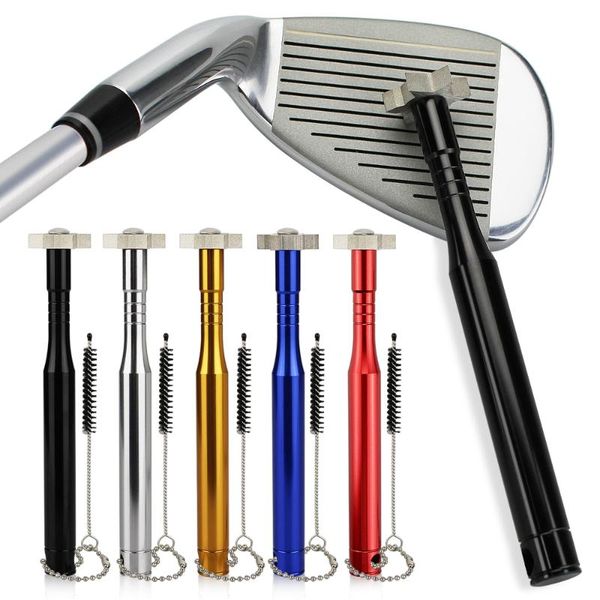 golf training aids sharpener w brush for cleaning clubs head wedges and irons grooving tool
golf training aids sharpener w brush for cleaning clubs head wedges and irons grooving tool