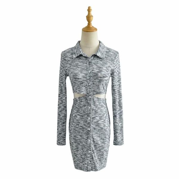 casual dresses fashion designer dress spring autumn full sleeve turn-down collar slim fitting for women button-up lapel shirts, Black;gray
casual dresses fashion designer dress spring autumn full sleeve turn-down collar slim fitting for women button-up lapel shirts, Black;gray