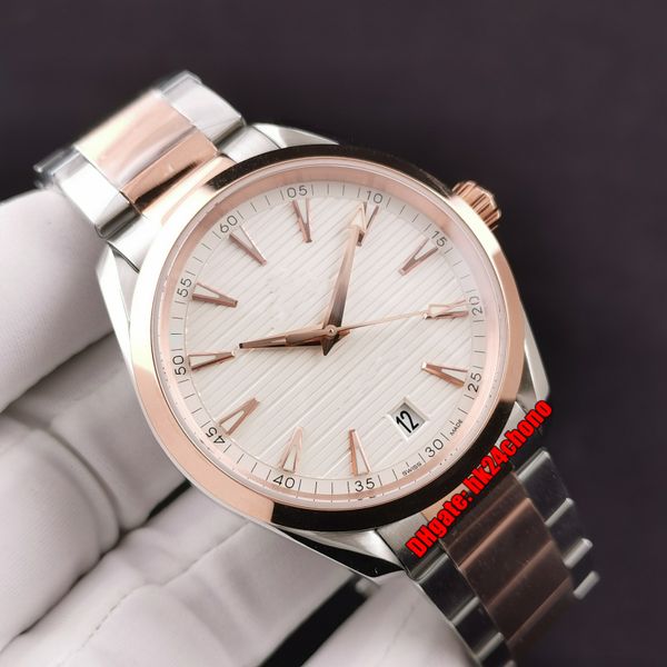 14 styles uvs watches 41mm aqua terra 150m cal.8900 automatic mens watch 220.20.41.21.02.001 white dial 18k rose gold two-tone bracelet gent, Slivery;brown
14 styles uvs watches 41mm aqua terra 150m cal.8900 automatic mens watch 220.20.41.21.02.001 white dial 18k rose gold two-tone bracelet gent, Slivery;brown