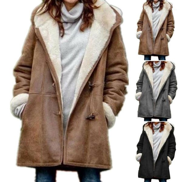 women's jackets pu leather women fleece hooded jacket solid color female winter warm long coats, Black;brown
women's jackets pu leather women fleece hooded jacket solid color female winter warm long coats, Black;brown