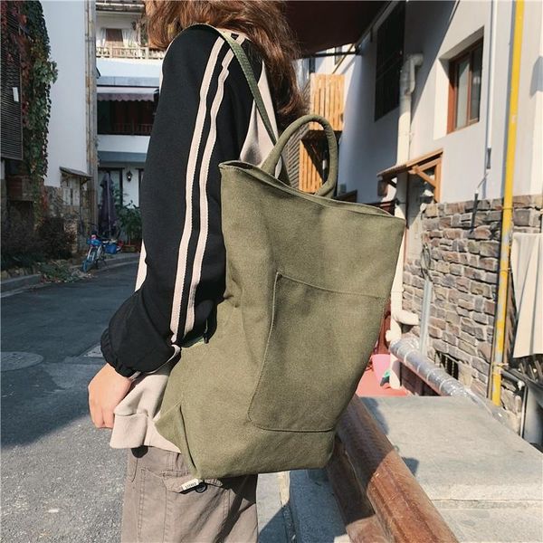 backpack literary fashion student personality school bag trend bagpack large capacity simple youth unique solid color
backpack literary fashion student personality school bag trend bagpack large capacity simple youth unique solid color