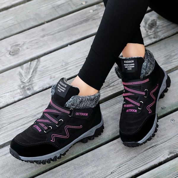 drop women woman keep warm with fur outdoor waterproof snow boots sneakers short plush shoes, Black
drop women woman keep warm with fur outdoor waterproof snow boots sneakers short plush shoes, Black