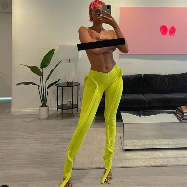 fluorescent green color elastic women pants high waist spliced line decoration trousers skinny casual pencil, Black;white
fluorescent green color elastic women pants high waist spliced line decoration trousers skinny casual pencil, Black;white
