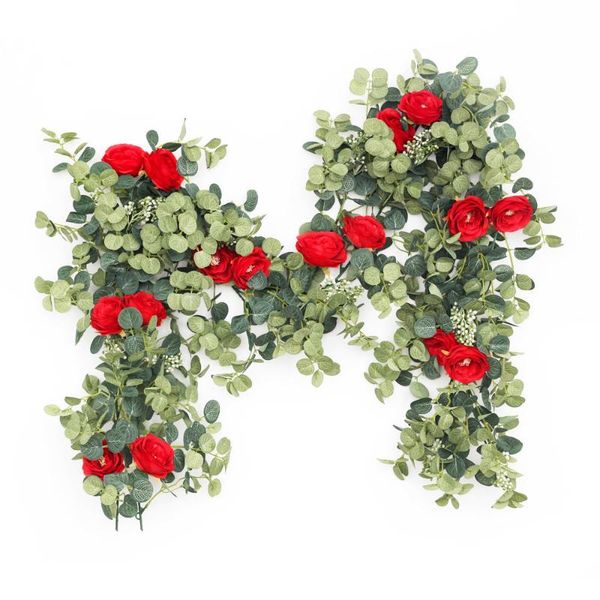 decorative flowers & wreaths 2m rose artificial christma party garland for wedding home room decor spring wall autumn garden arch diy fake p
decorative flowers & wreaths 2m rose artificial christma party garland for wedding home room decor spring wall autumn garden arch diy fake p