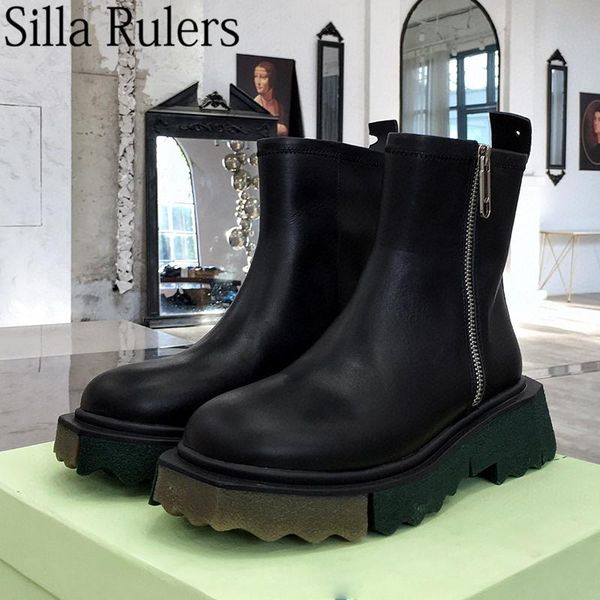 boots autumnthick sole zip woman genuine leather round toe ankle motorcycle for 2021, Black
boots autumnthick sole zip woman genuine leather round toe ankle motorcycle for 2021, Black