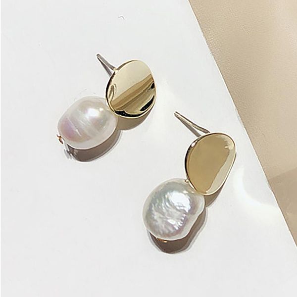 vintage gold filled alloy coin freshwater pearl earrings women party fashion jewelry mini simple chic water drop dangle & chandelier, Silver
vintage gold filled alloy coin freshwater pearl earrings women party fashion jewelry mini simple chic water drop dangle & chandelier, Silver