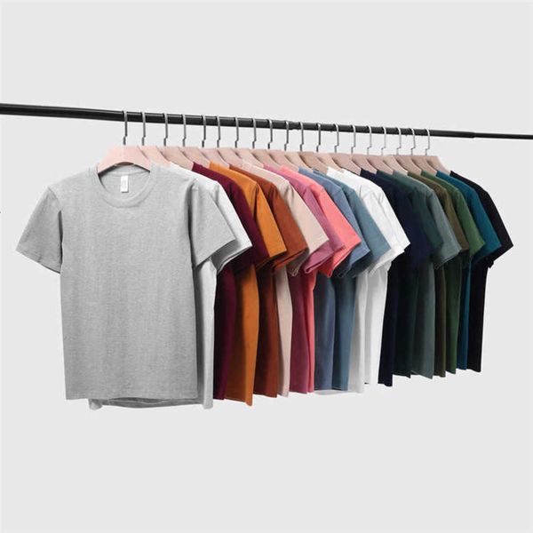 t-shirt solid color cotton white loose thick versatile black round neck, White;black
t-shirt solid color cotton white loose thick versatile black round neck, White;black