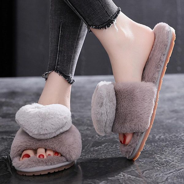 slippers winter women shoes ladies slides plush no-slip home heart female indoor warm faux fur one word hy260, Black
slippers winter women shoes ladies slides plush no-slip home heart female indoor warm faux fur one word hy260, Black