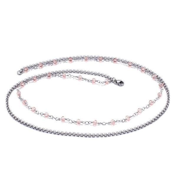 bohemia crystal silver femme chain necklaces black purple pink color beads link nacklaes for women jewelry chains
bohemia crystal silver femme chain necklaces black purple pink color beads link nacklaes for women jewelry chains