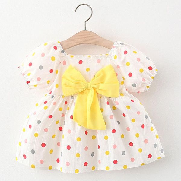 girl's dresses toddler summer baby dress kids girls short sleeve polka dot print bow princess for, Red;yellow
girl's dresses toddler summer baby dress kids girls short sleeve polka dot print bow princess for, Red;yellow