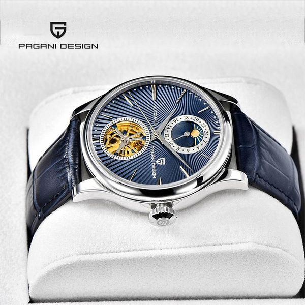 wristwatches pagani design brand mechanical watches automatic watch men waterproof luxury full steel wristwatch reloj hombre, Slivery;brown
wristwatches pagani design brand mechanical watches automatic watch men waterproof luxury full steel wristwatch reloj hombre, Slivery;brown