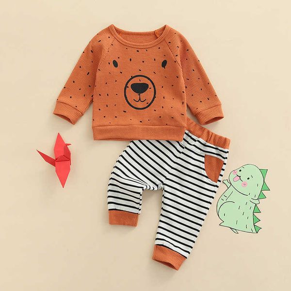 newborn baby boys girls 2pcs casual fall cotton clothes sets, toddler cute cartoon bear patch long sleeve +stripe long pants g1023, White
newborn baby boys girls 2pcs casual fall cotton clothes sets, toddler cute cartoon bear patch long sleeve +stripe long pants g1023, White