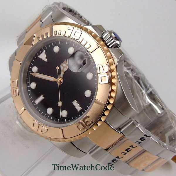 rose golden nh35/miyota8215 saffier gentlemen automatic watches date cyclops black wizard plate lume oyster band alloy bezel 40mm ro, Slivery;brown
rose golden nh35/miyota8215 saffier gentlemen automatic watches date cyclops black wizard plate lume oyster band alloy bezel 40mm ro, Slivery;brown