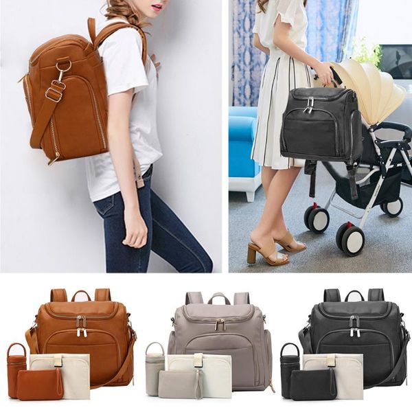 diaper bags pu leather large capacity bag mommy backpack for travel fashion baby safe care health
diaper bags pu leather large capacity bag mommy backpack for travel fashion baby safe care health